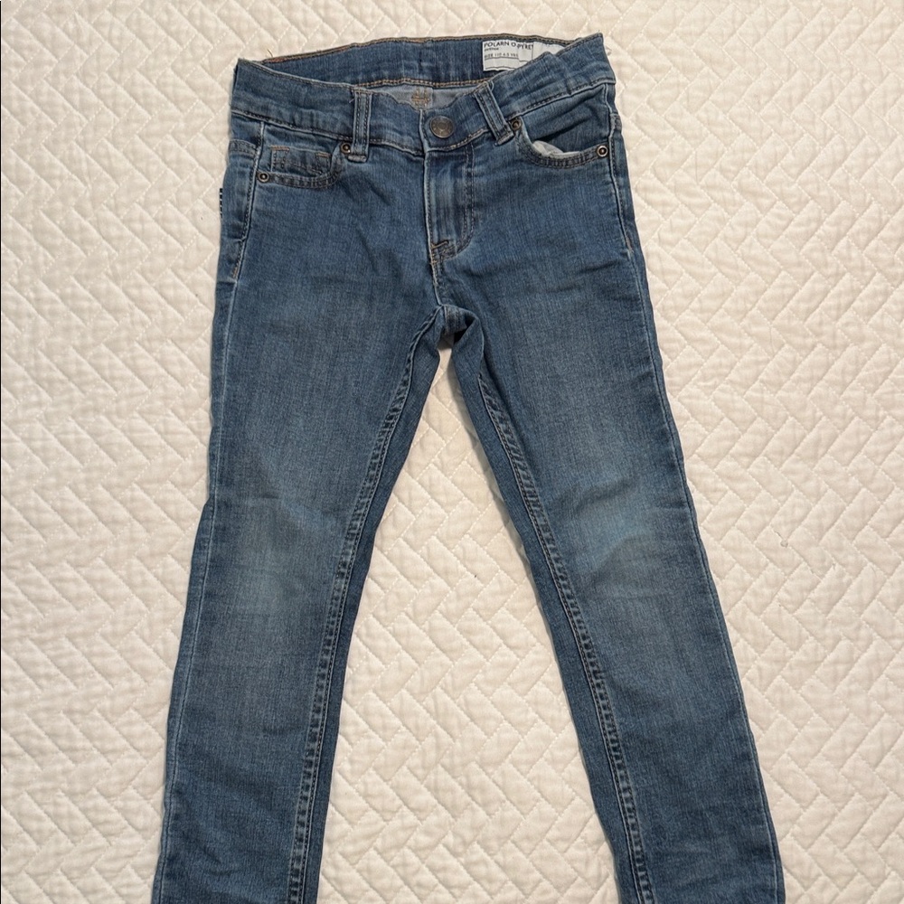 Polarn O. Pyret Blue Denim Jeans size 4-5
